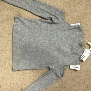 H&M long sleeves cropped top
